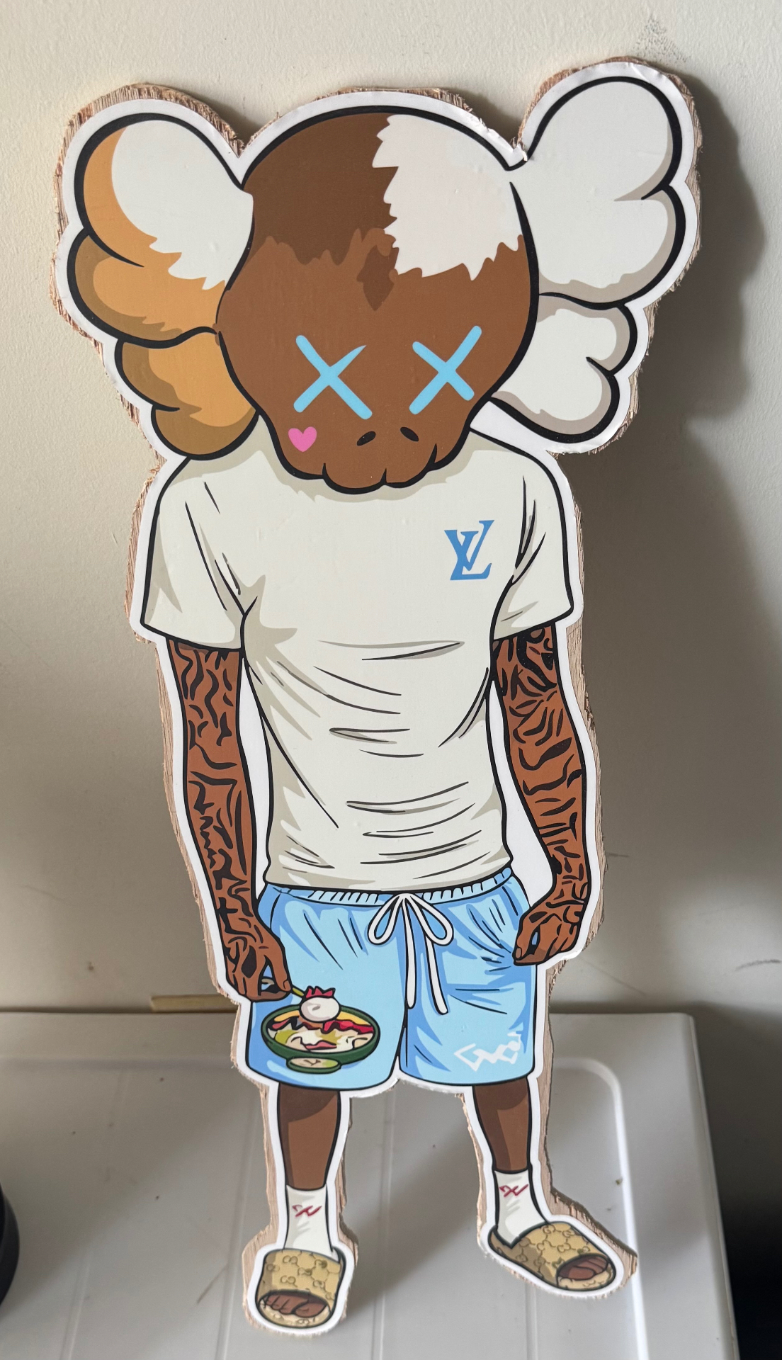Wall Art DMV custom piece — Kaws Drip